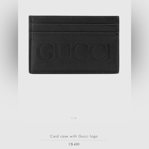 Gucci logo card case - Picture 5 of 5